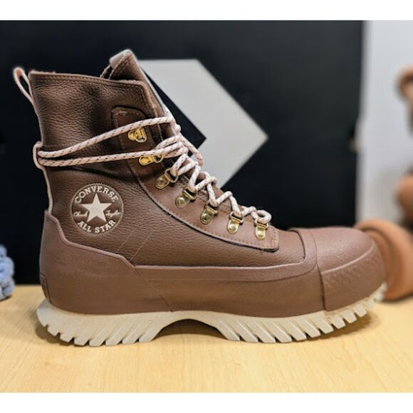 Converse CTAS Lugged 2.0 CC X-Hi Waterproof Leather Boots Women's Size 9 NIB - Picture 9 of 15